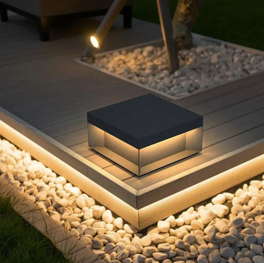 Lampe Extérieur Cube Solaire