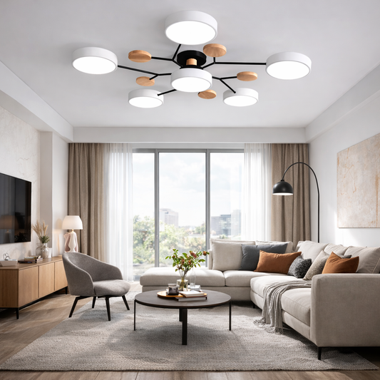 Plafonnier Alba Bois