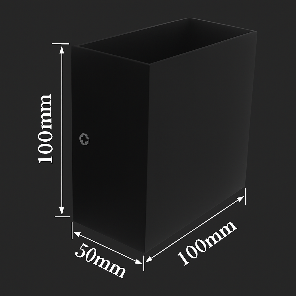 Applique Murale LED Cubique Élégante