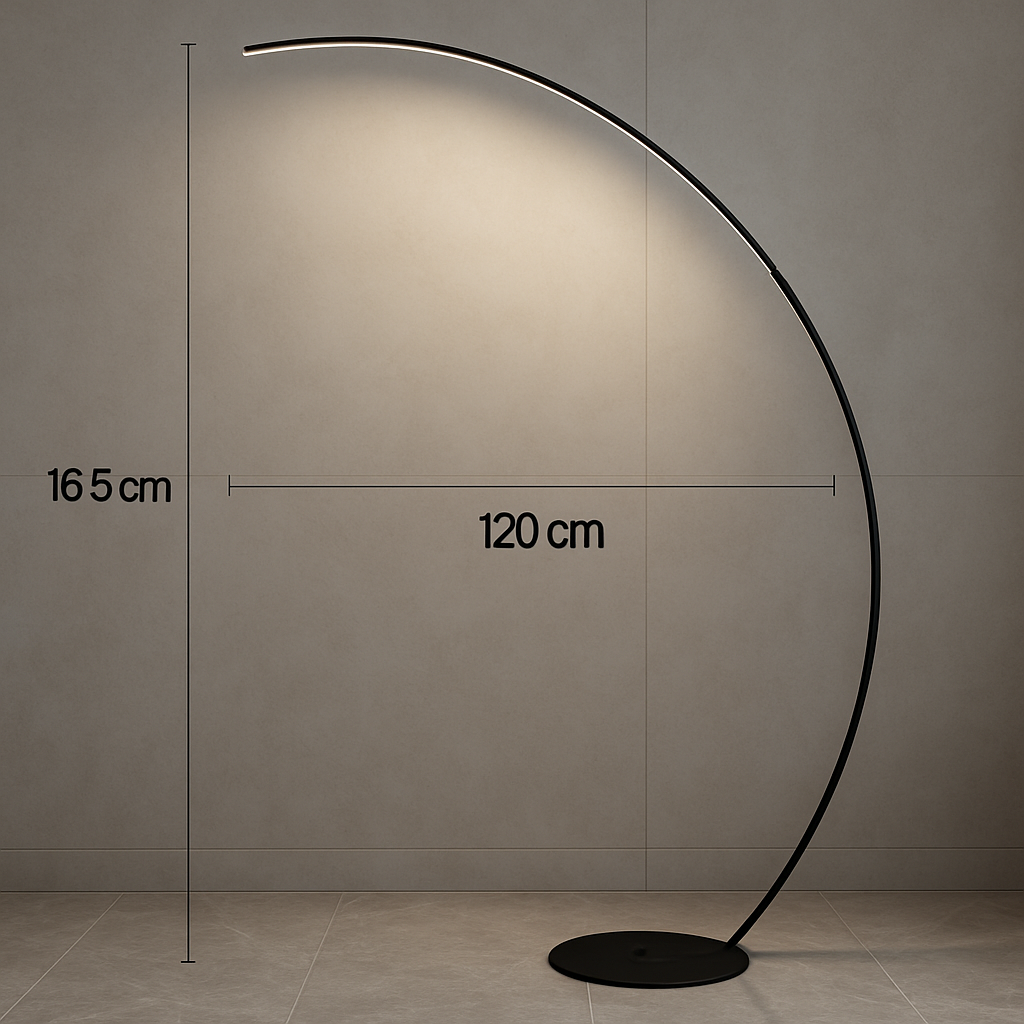 Lampadaire Halo Arc