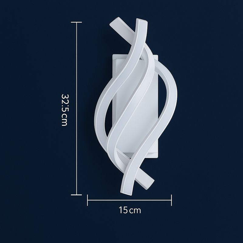 Applique Murale Spirale LED Moderne