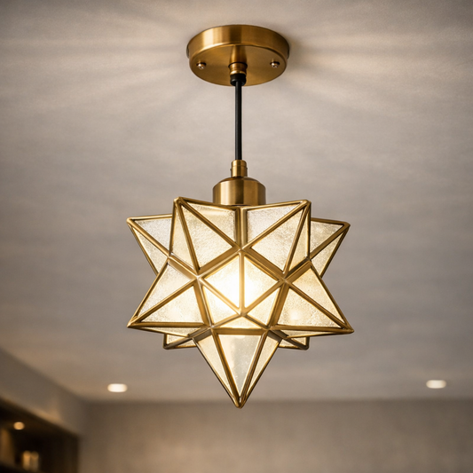Suspension Étoile Prismatique