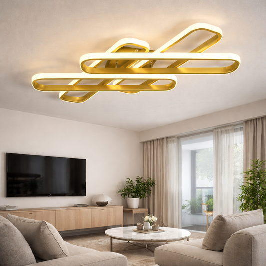 Plafonnier Entrelacs d’Or