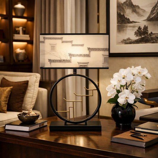 Lampe de table Escalier d’Asie