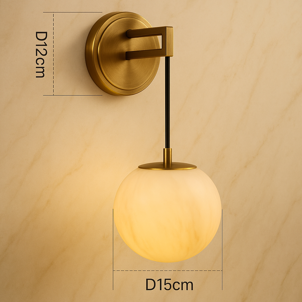 Applique Murale Halo Marbre