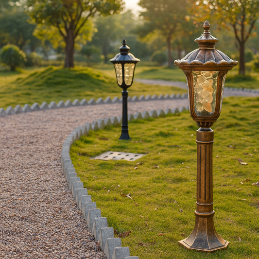 Lampe Jardin Vintage