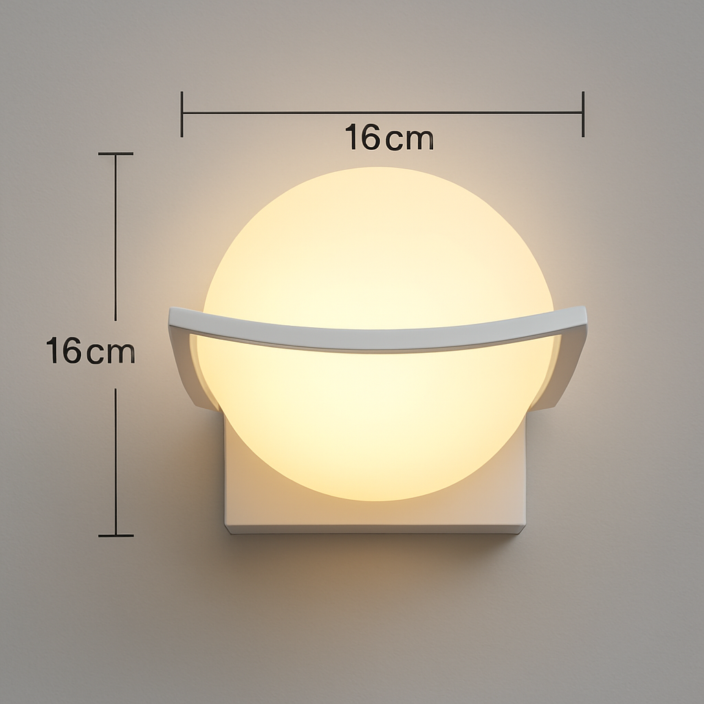 Applique Murale Globe Nordique