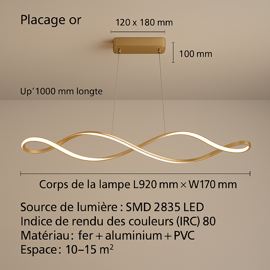 Suspension LED Moderne pour salle à manger / salon / chambre