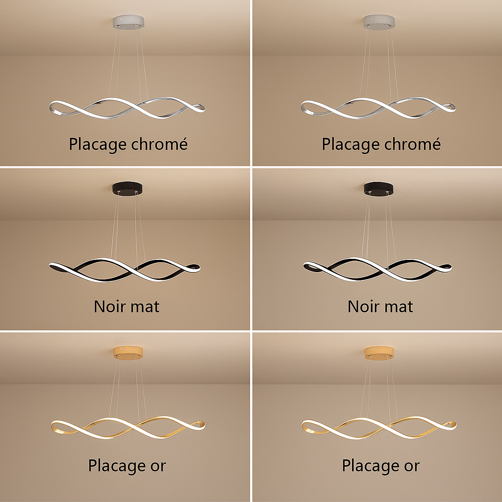 Suspension LED Moderne pour salle à manger / salon / chambre
