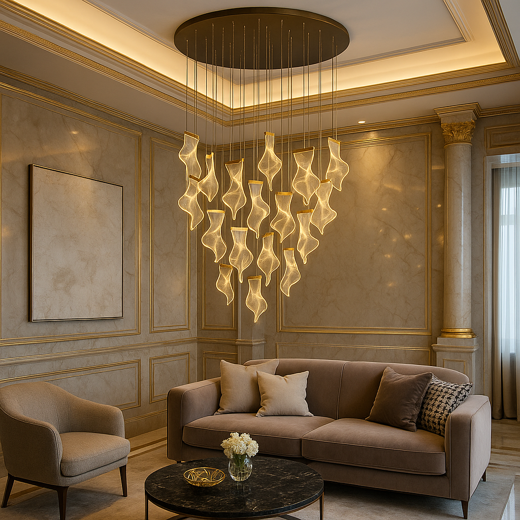 Suspension Cascade Cristal