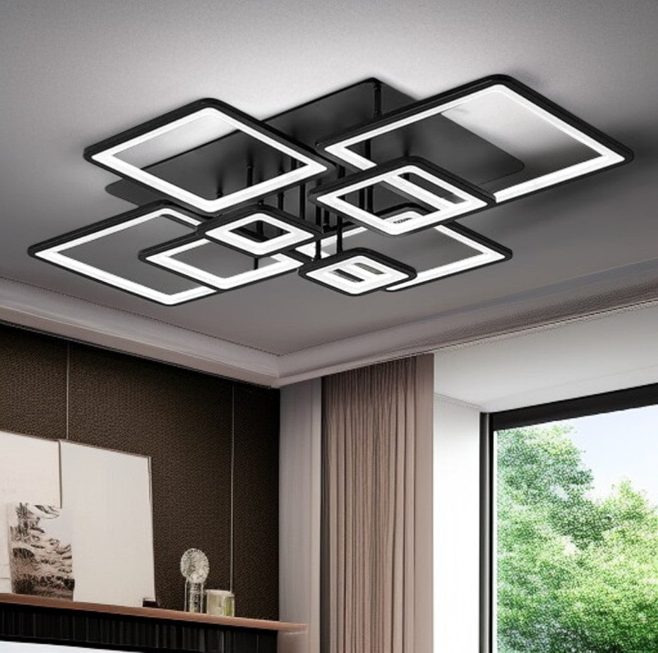 Suspension LED Élancée – Design Industriel