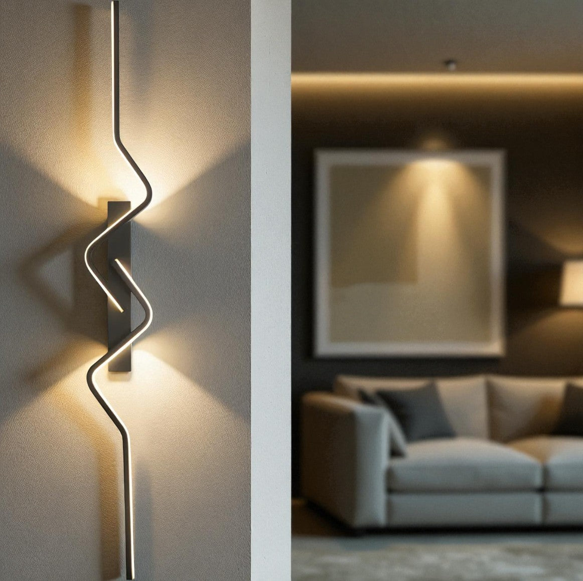 Applique Murale Zigzag Moderne