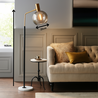 Lampadaire Axis Marbre – Design Élégant