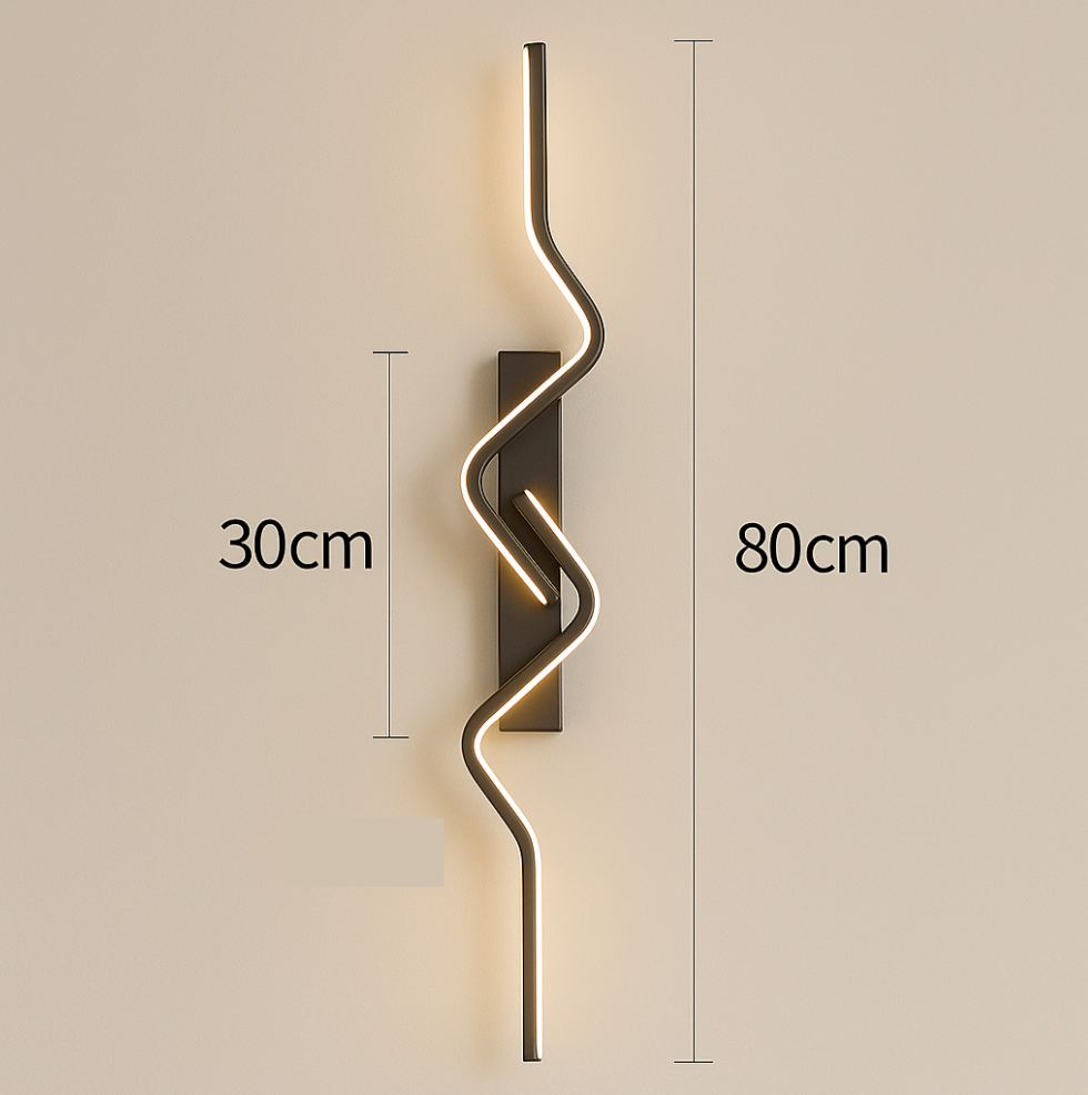 Applique Murale Zigzag Moderne