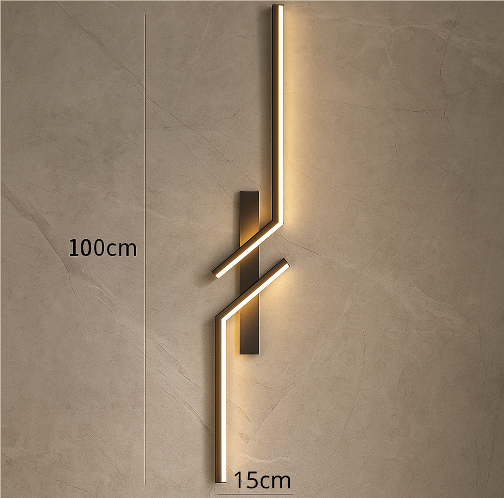 Applique Murale LED Géométrie Verticale