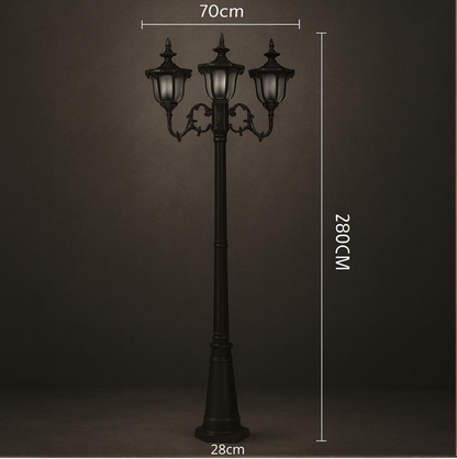 Lampadaire Classique Double Extérieur