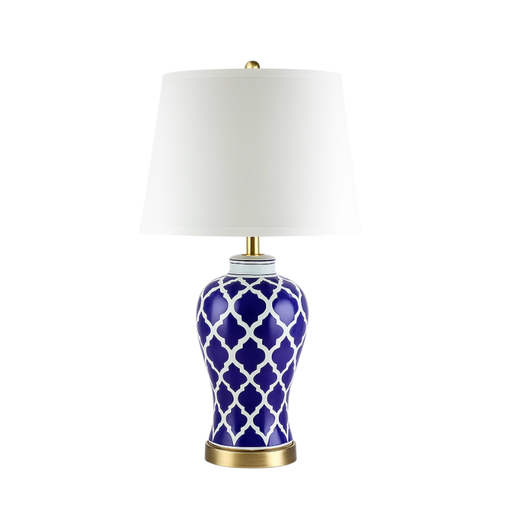 Lampe Marrakech Bleu