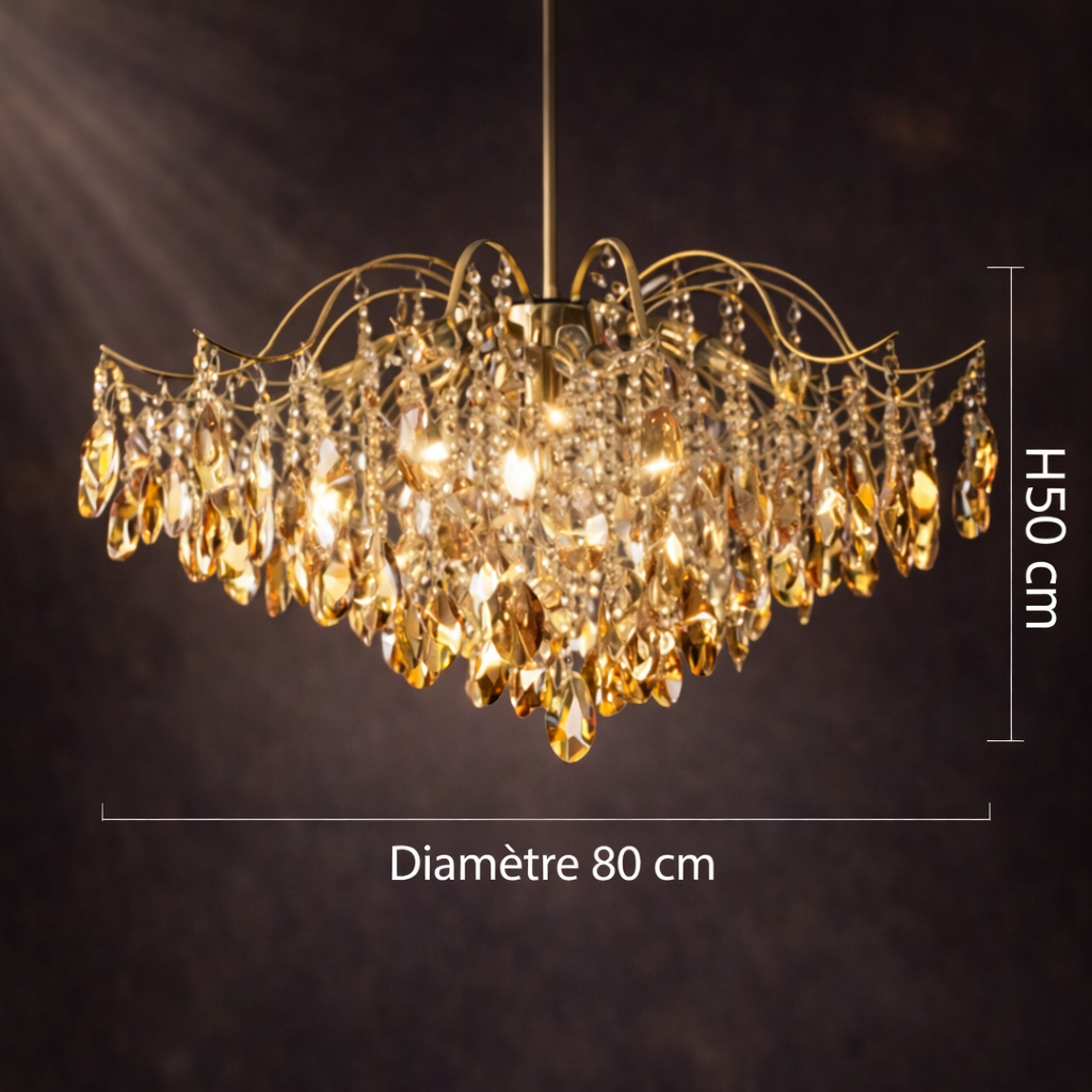 Suspension Opaline Royale