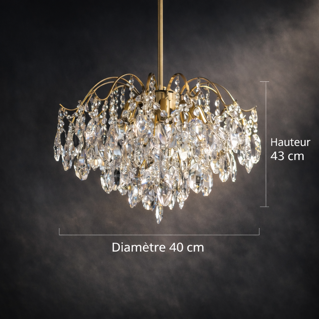 Suspension Opaline Royale