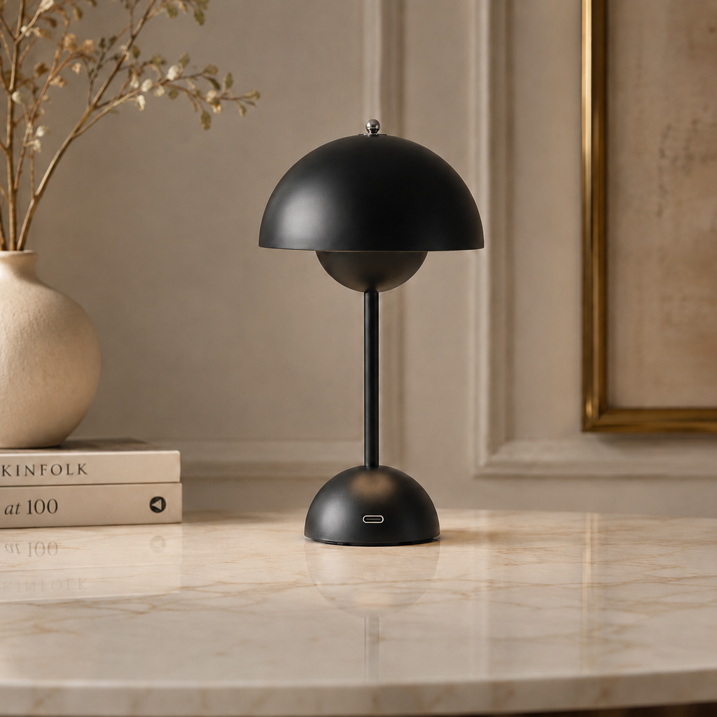 Lampe de Table Champignon Rechargeable