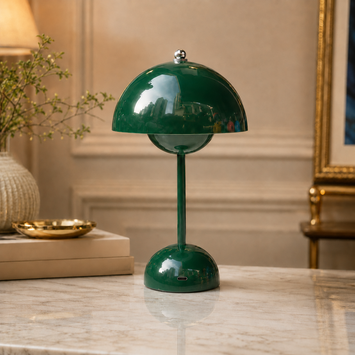 Lampe de Table Champignon Rechargeable