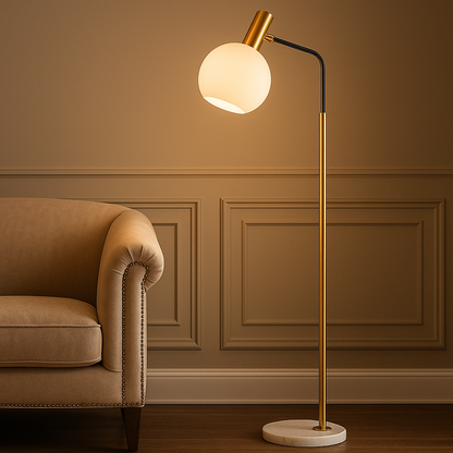 Lampadaire Axis Marbre – Design Élégant