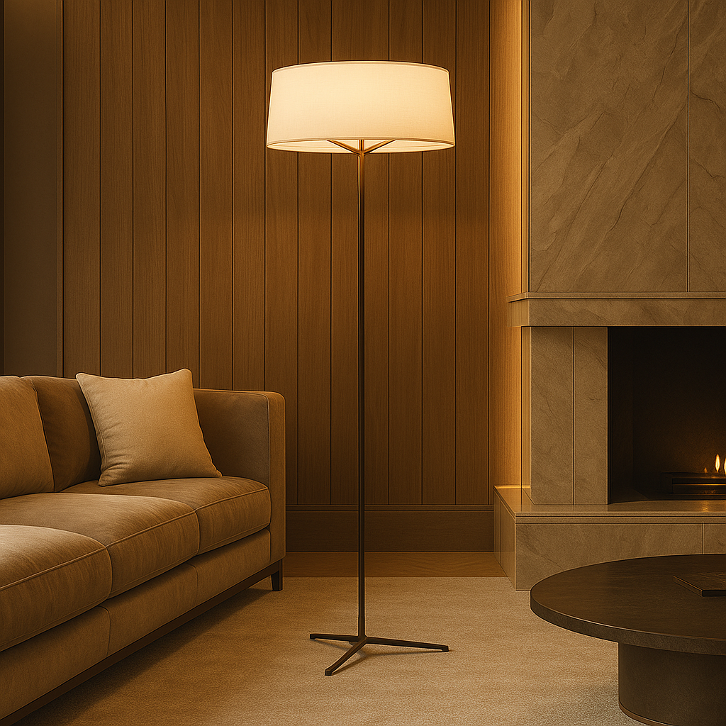 Lampadaire Linea Italiana – Minimaliste & Élégant