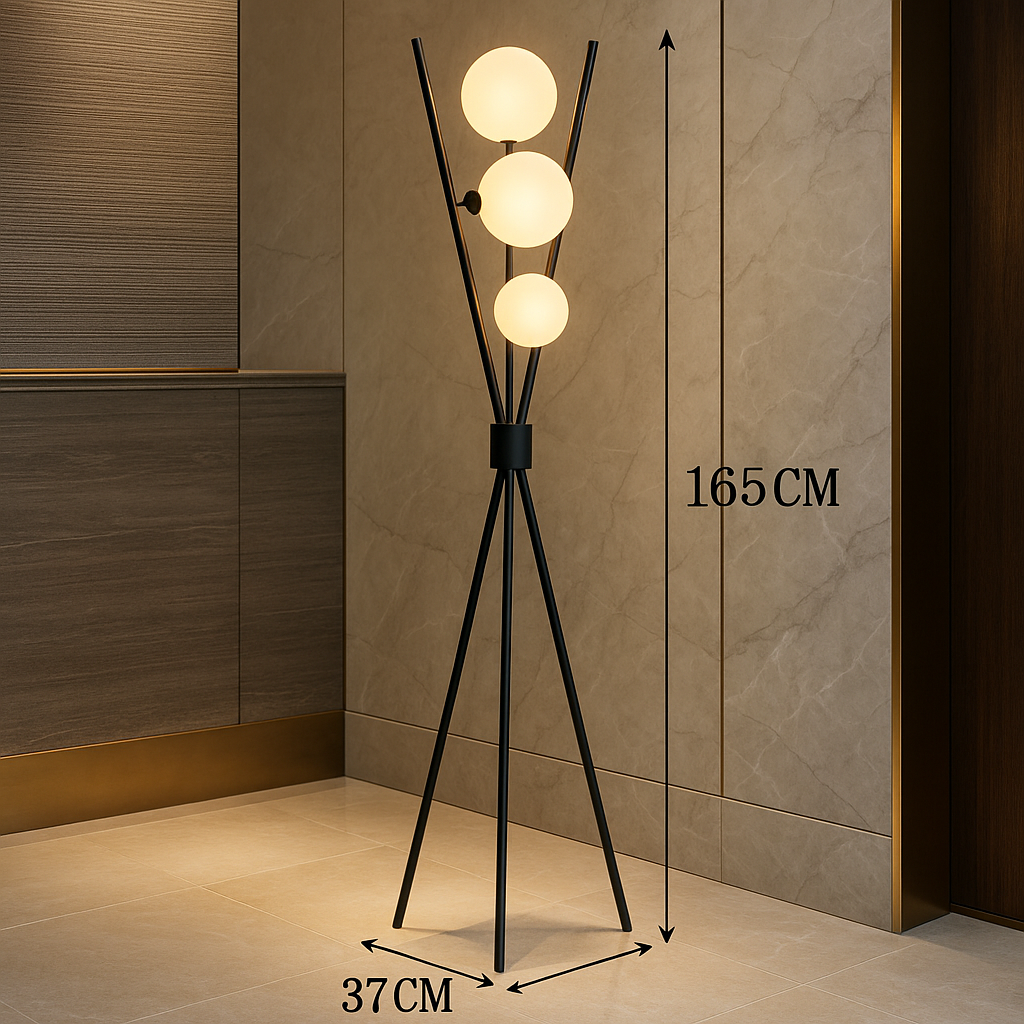 Lampadaire Aurora – Style Scandinave