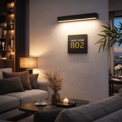 Applique Ligne Noire