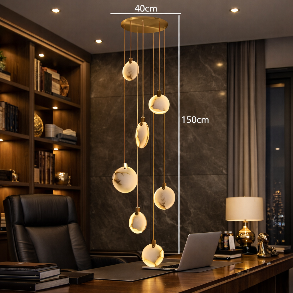 Suspension Marbre d’Or