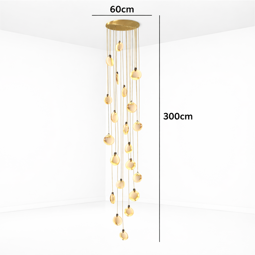Suspension Marbre d’Or