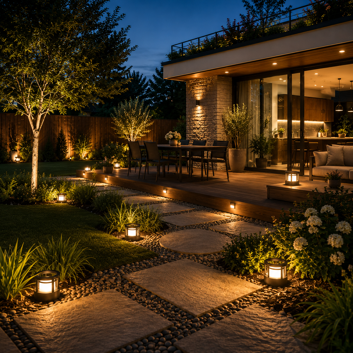 Applique Extérieure LED Cylindrique Étanche – Éclairage Design pour Pilier, Muret et Terrasse