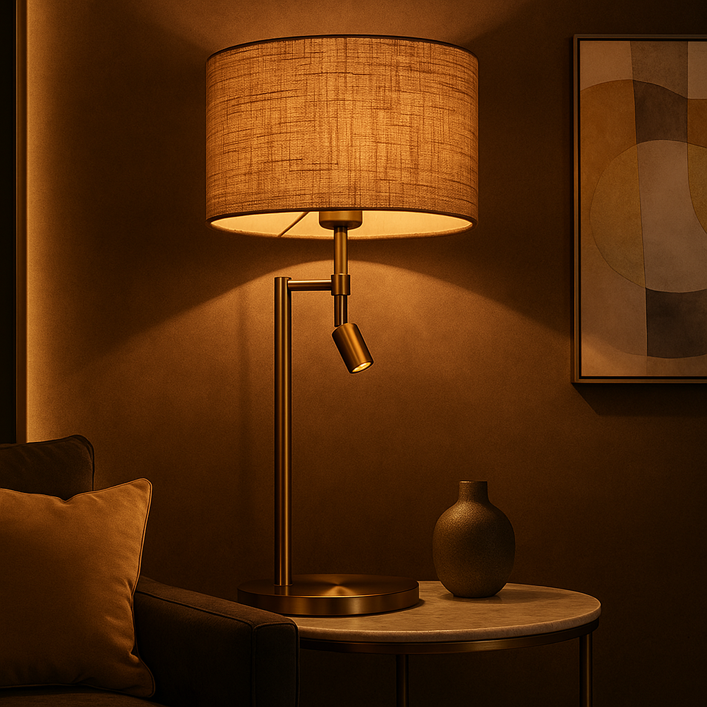 Lampadaire LED Sculpté – Ligne Premium