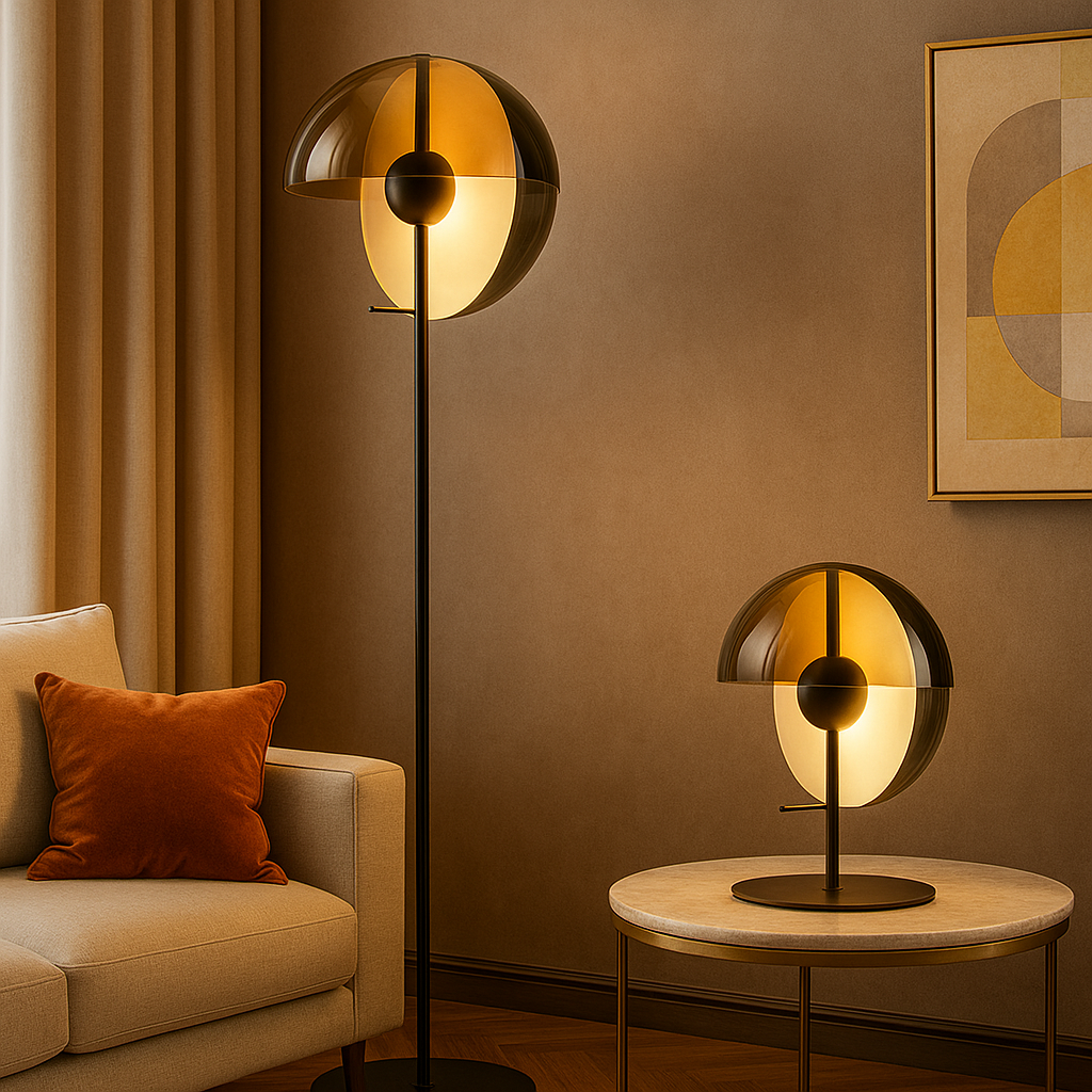 Lampadaire SphereLight – Design Contemporain