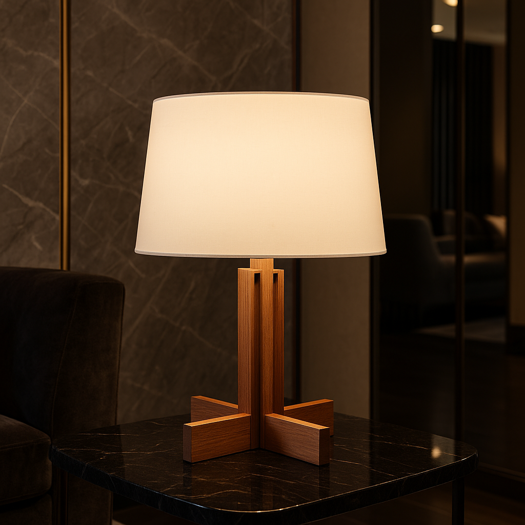 Lampadaire Wabi Sabi – Bois Massif