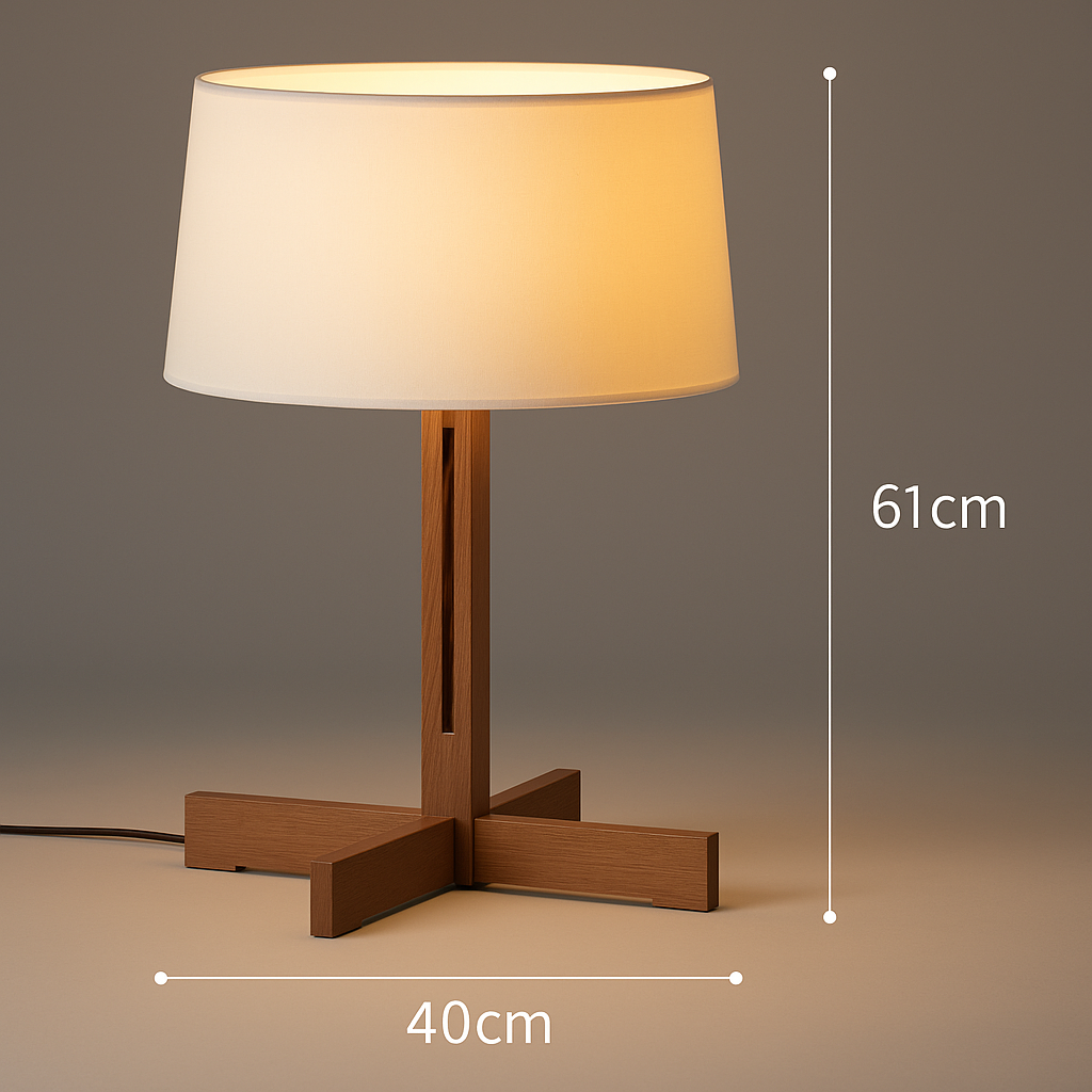 Lampadaire Wabi Sabi – Bois Massif