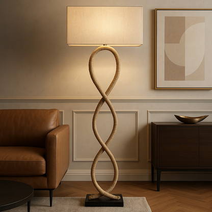 Lampadaire Estival Wabi Sabi – Ambiance Naturelle