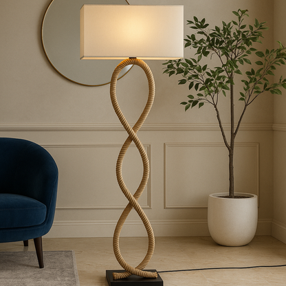 Lampadaire Estival Wabi Sabi – Ambiance Naturelle