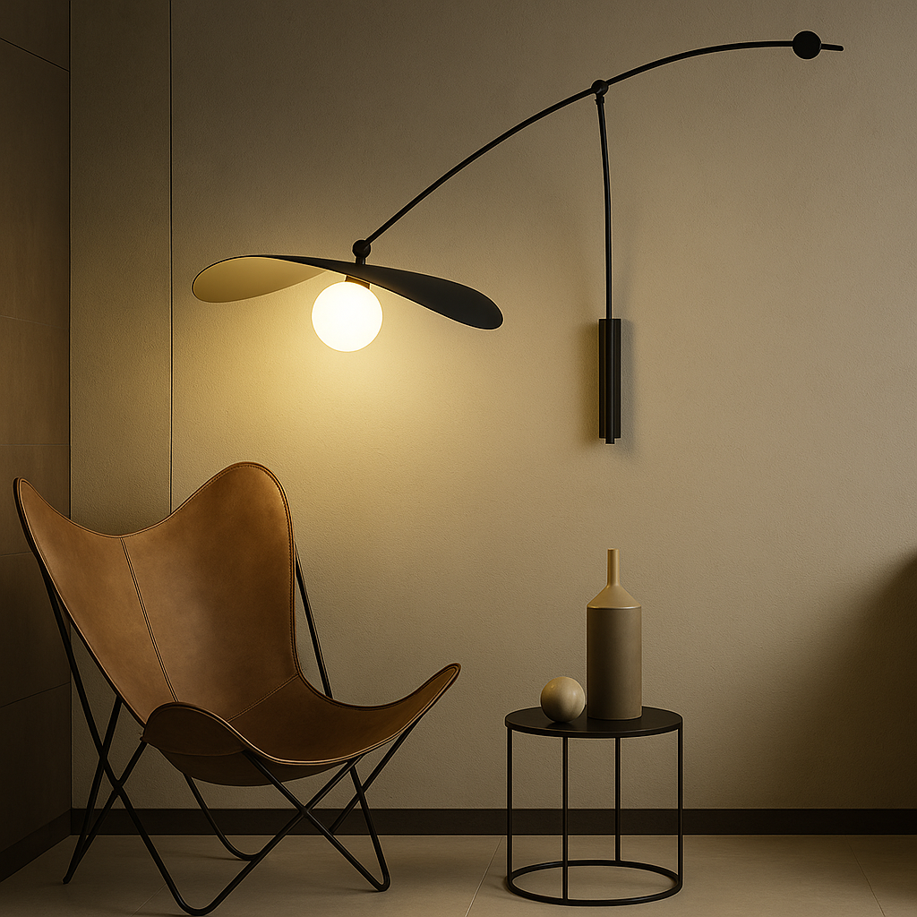 Lampadaire Fishing Line – LED Minimaliste