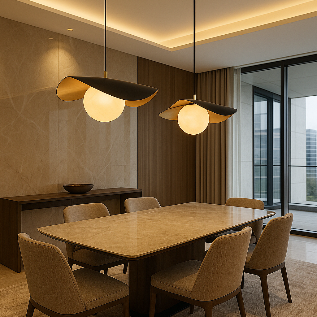 Lampadaire Fishing Line – LED Minimaliste