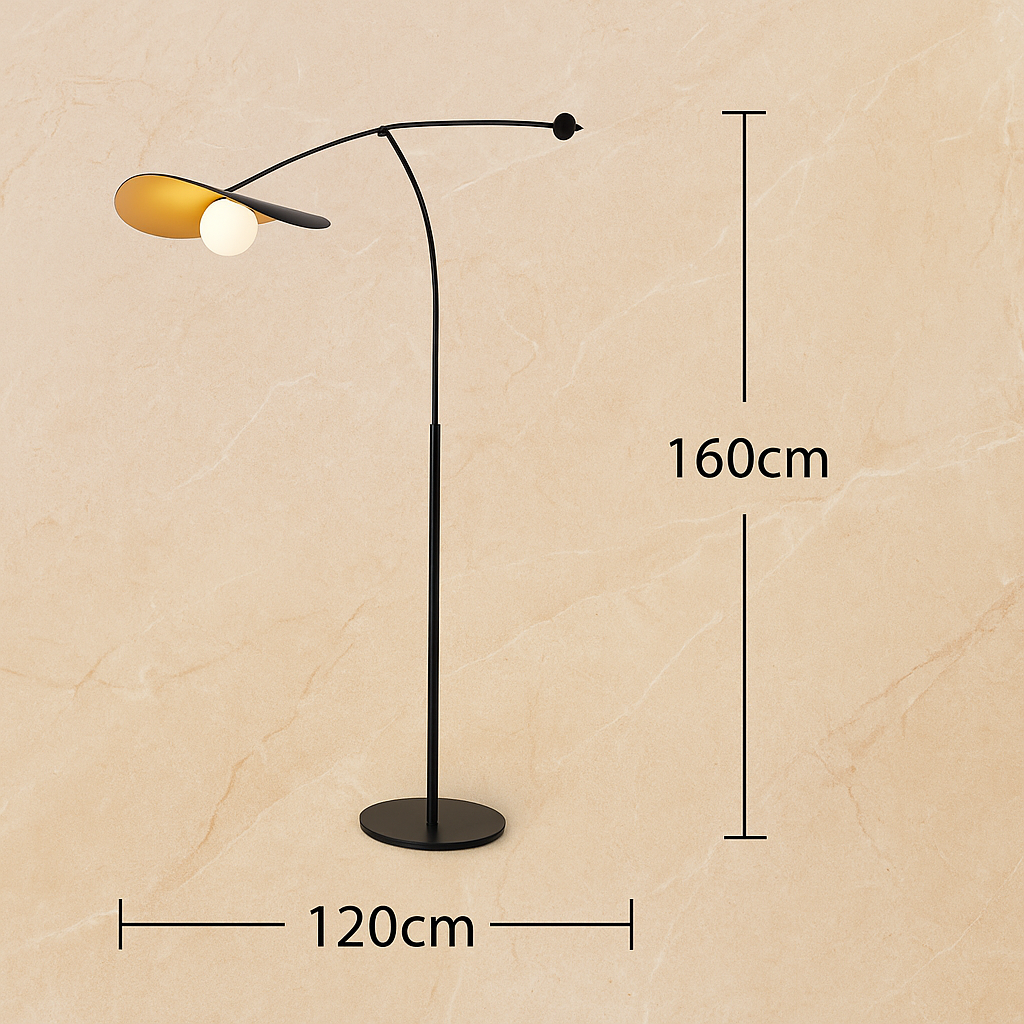 Lampadaire Fishing Line – LED Minimaliste