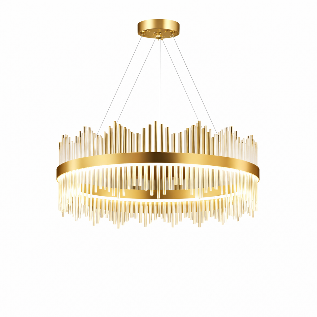 Lustre Couronne Royale – Style Princesse