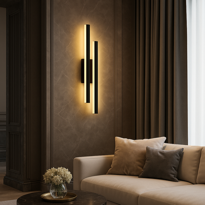 Applique LED Minimalist Twin Bar