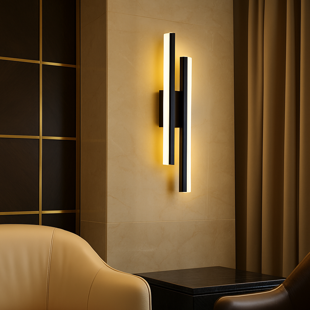 Applique LED Minimalist Twin Bar