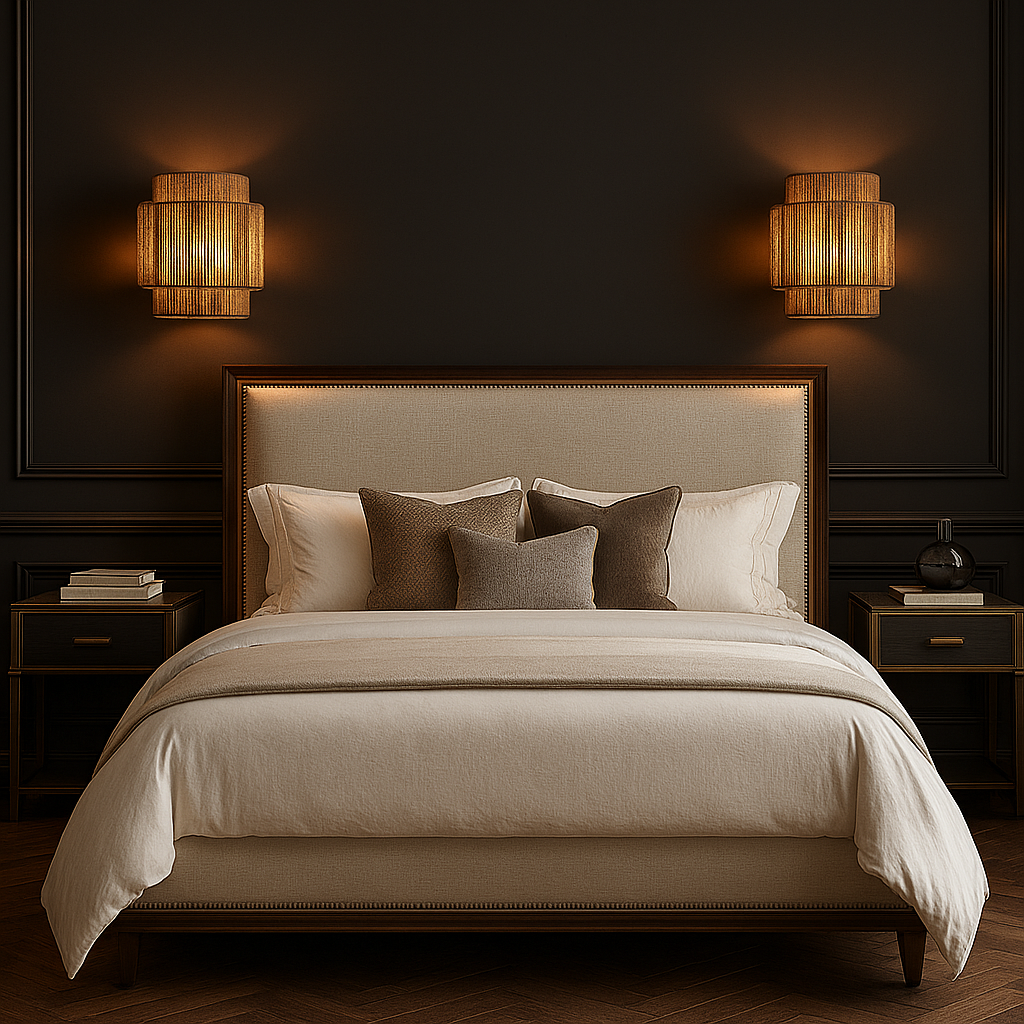 Applique Murale Zen en Rotin Tressé