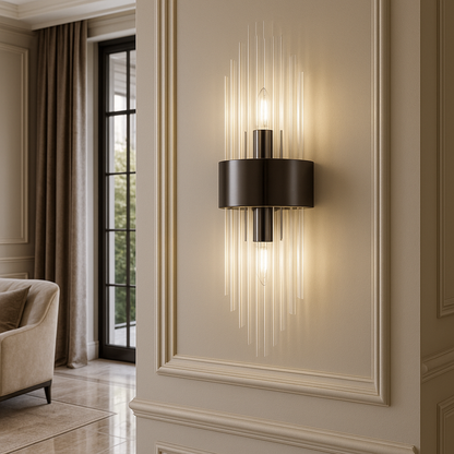 Applique Murale LED Élégance Dorée