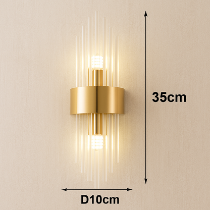 Applique Murale LED Élégance Dorée