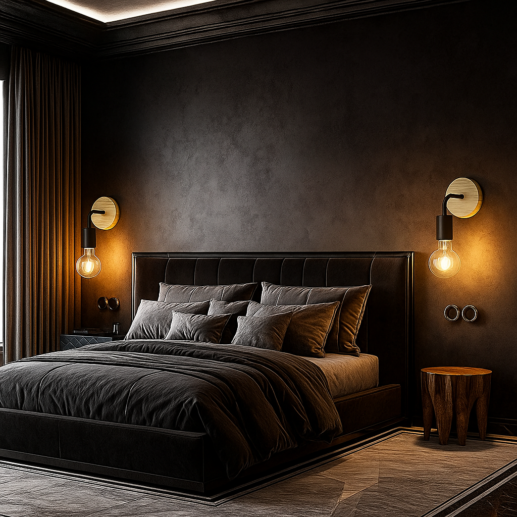 Double Applique Murale Scandinave en Bois