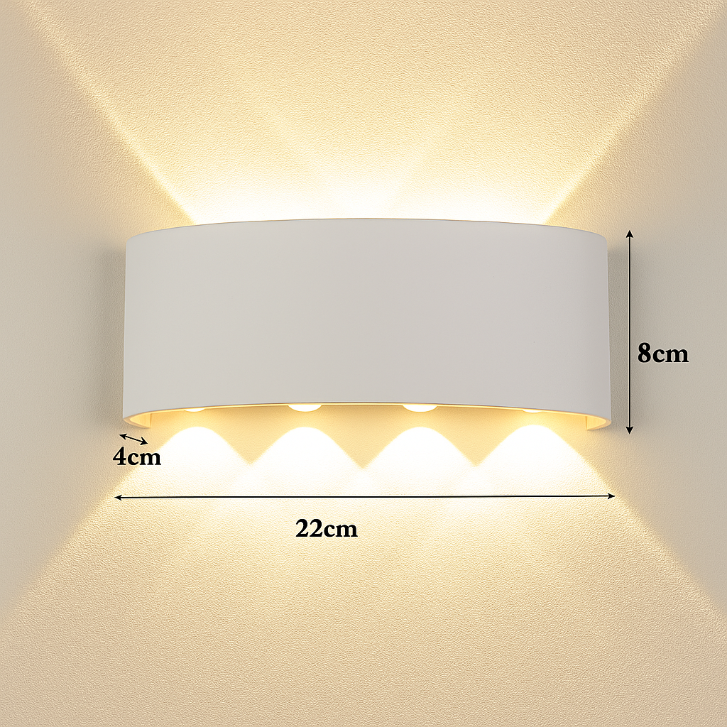Applique Murale LED Minimaliste Up & Down