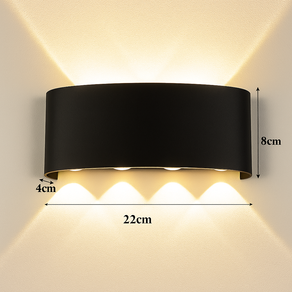 Applique Murale LED Minimaliste Up & Down